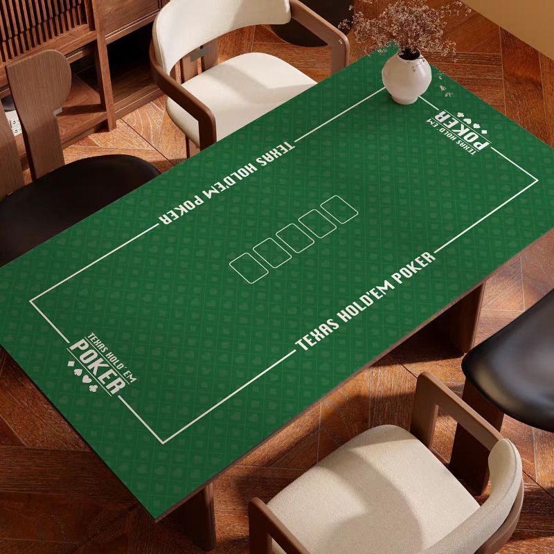 Party Games Simple - Simple Texas Hold'em Table Mat Waterproof