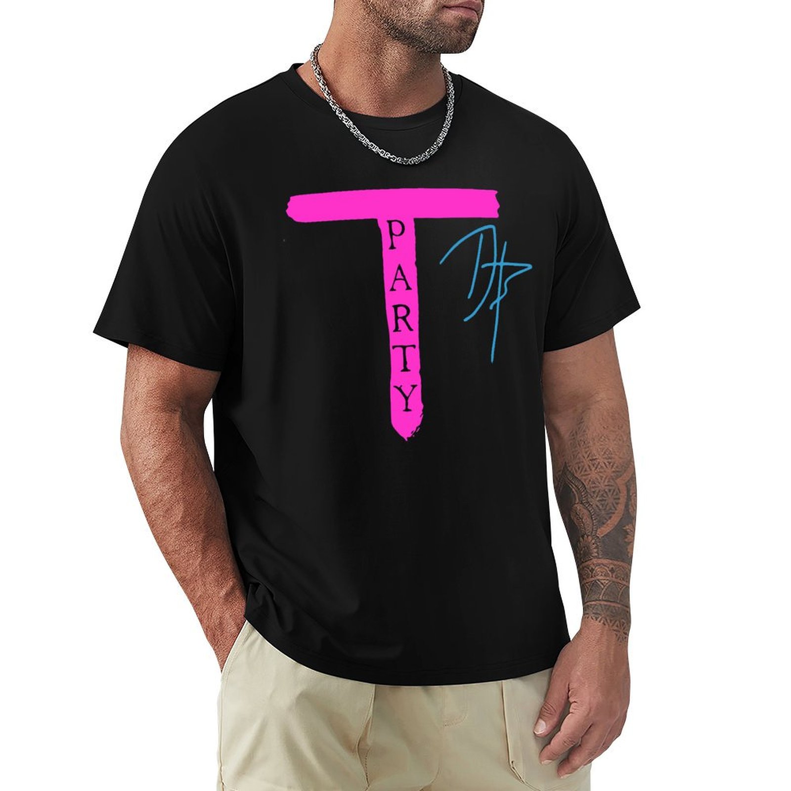 Party Games Simple - Daz games party T-Shirt Simple Solid