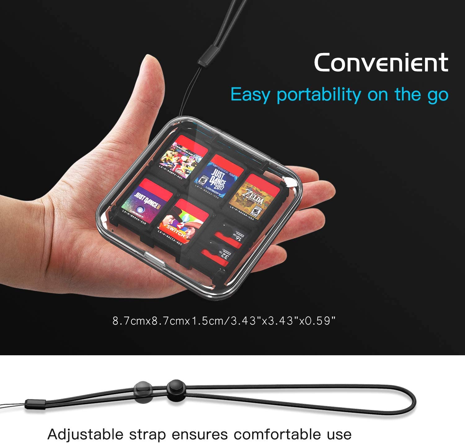 Party Games Nintendo - Game Card Sleeve Compatible Switch Game