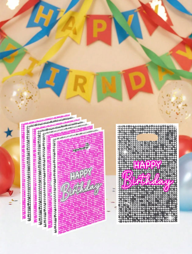 Party Games Engagement - 20Pcs/40Pcs Party Gift Bags, Glitter Sequin