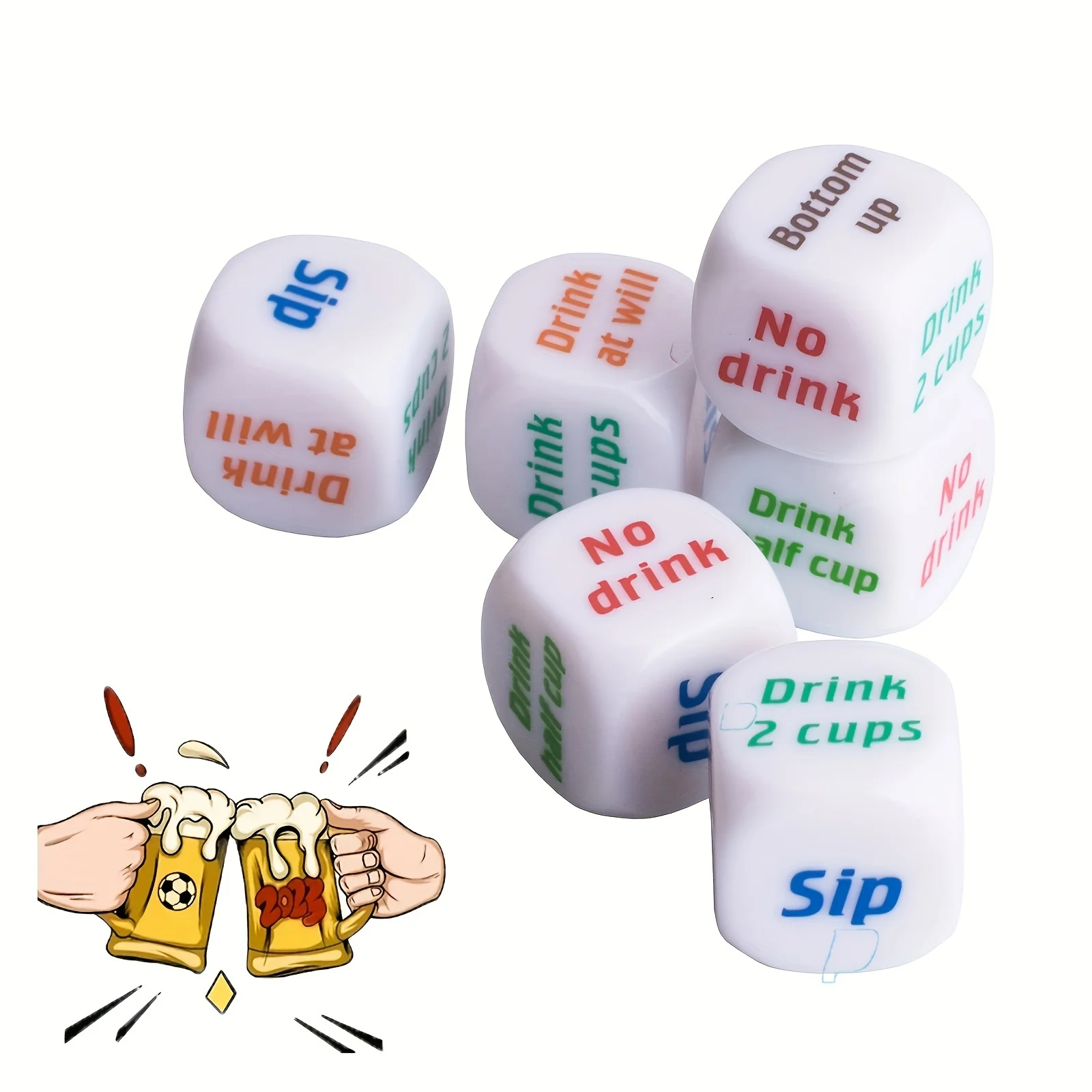 Party Games Adults Drinking - Adult Party Instruction Dice Set Interactive