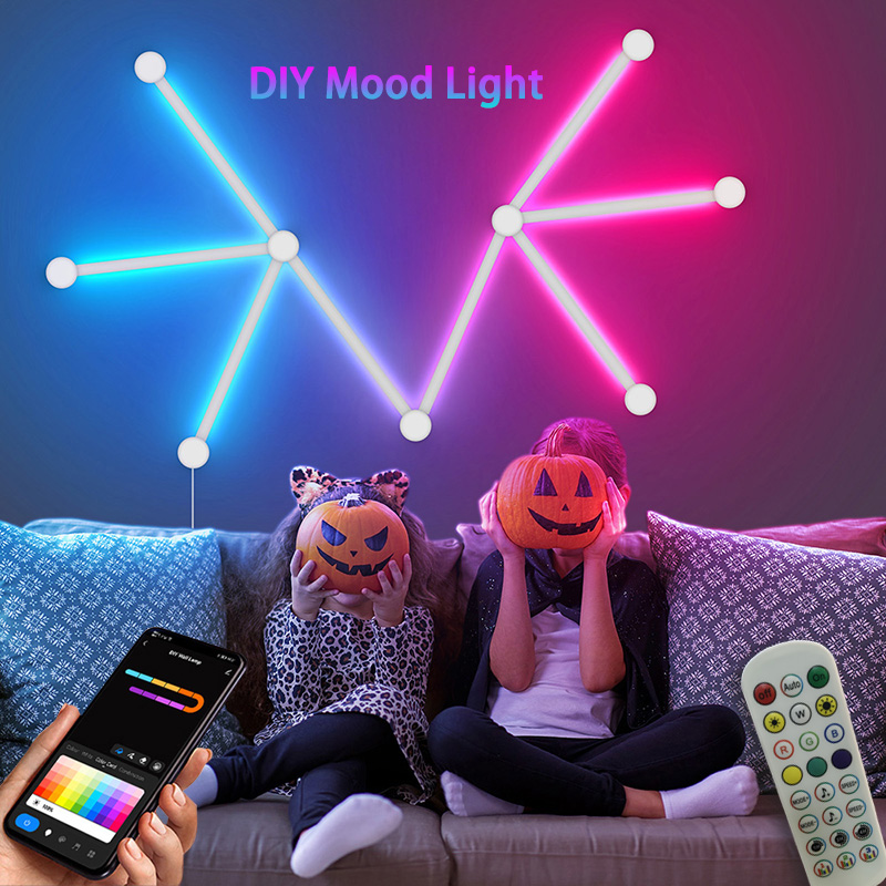 Party Games App - Smart RGB Wall Lamp, Bluetooth APP