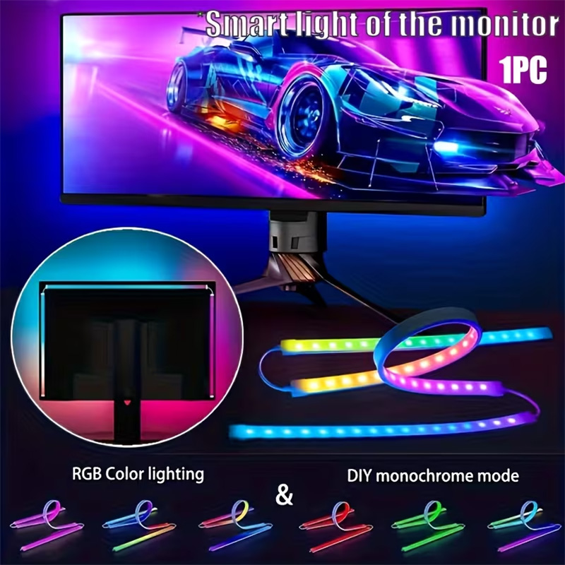 Party Games App - RGB Gaming Lights Strip Monitor Backlight