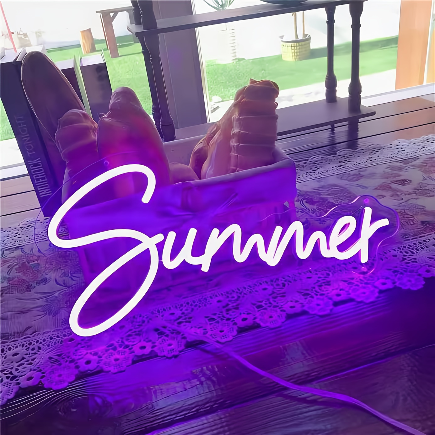 Party Games Engagement - Custom neon sign, personalized adjustable light,