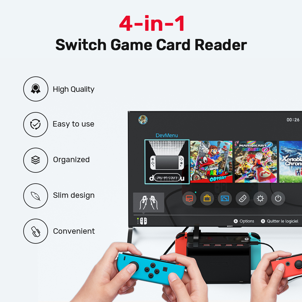Party Games Nintendo - G1002D Portable Game Card Reader for
