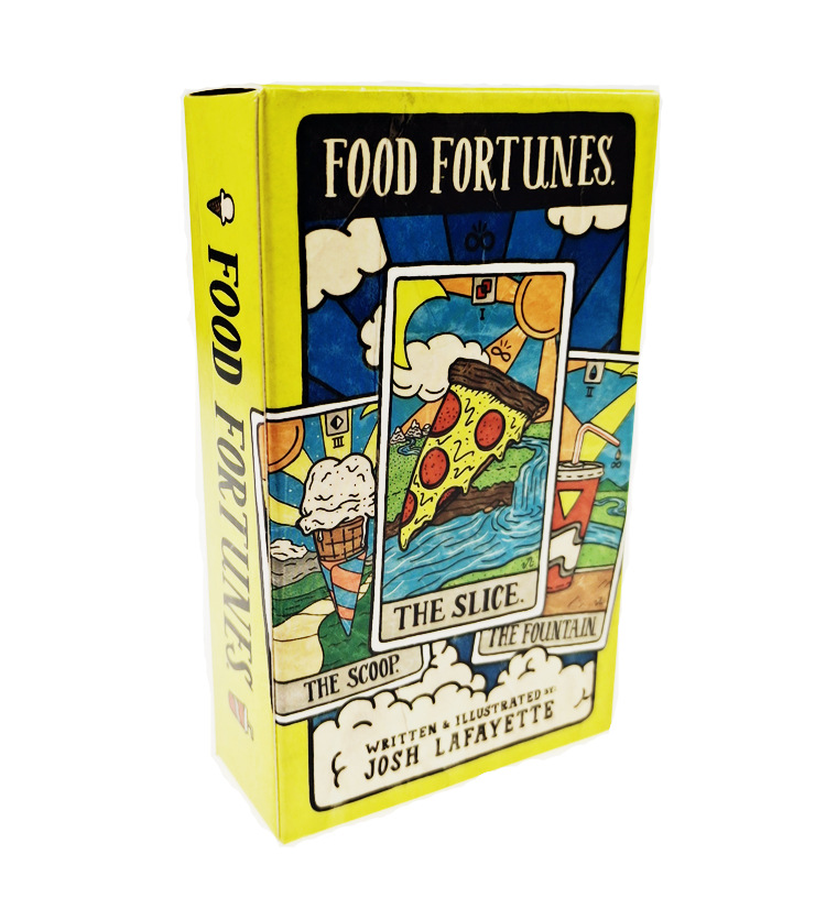 Party Games App - New 78 Illustrated Food&Drink Cards Tarot