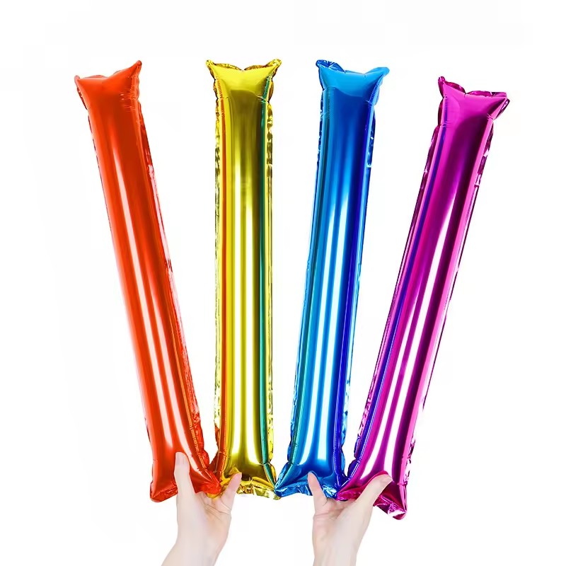 Party Games Engagement - 10/30pc Aluminum Film Inflatable Stick Cheering