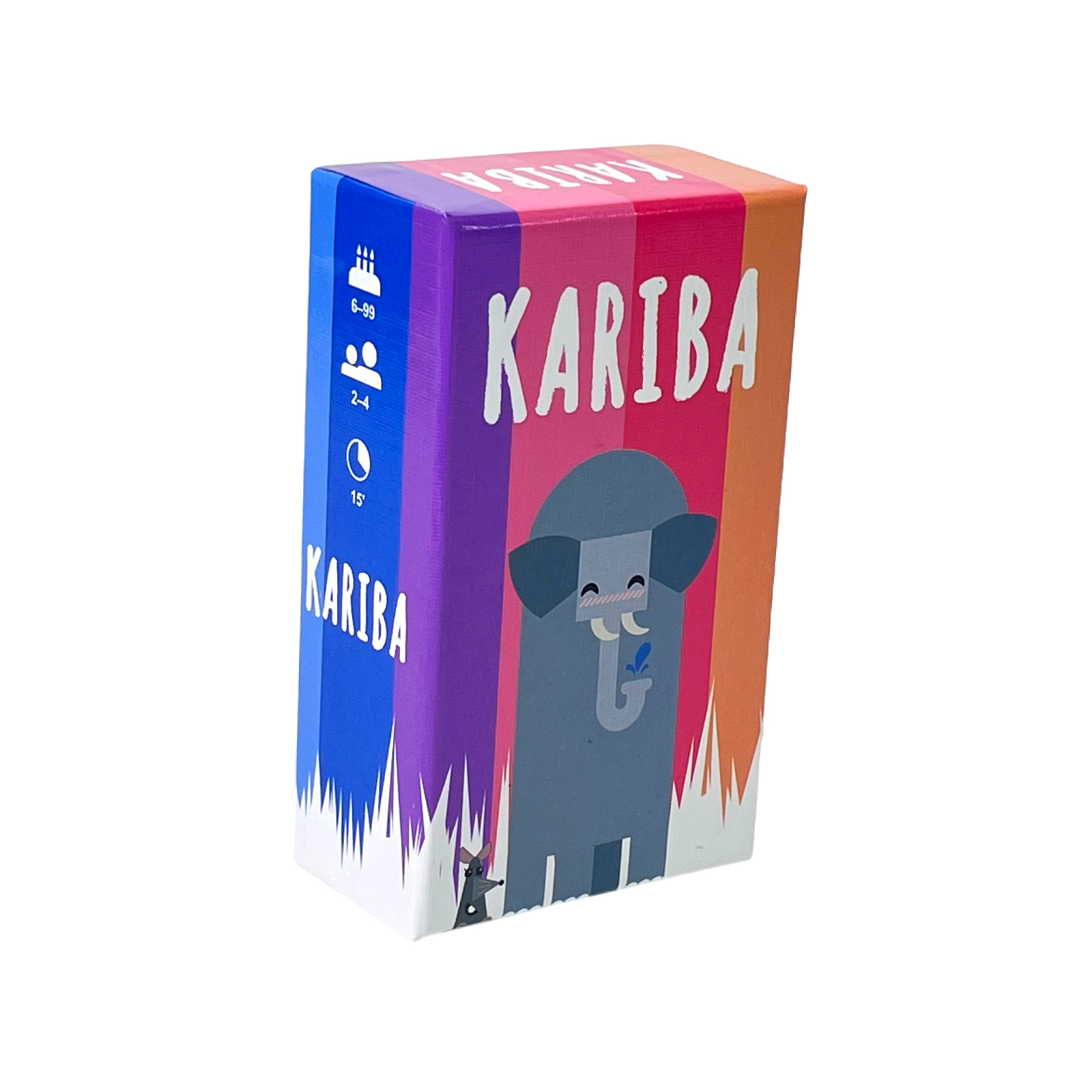 Party Games Simple - Board Game KARIBA: Portable Small Box