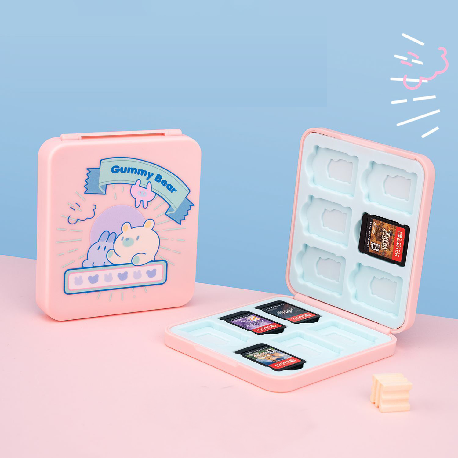 Hard Shell Game Cards Storage  - Party Games Nintendo recension och pris