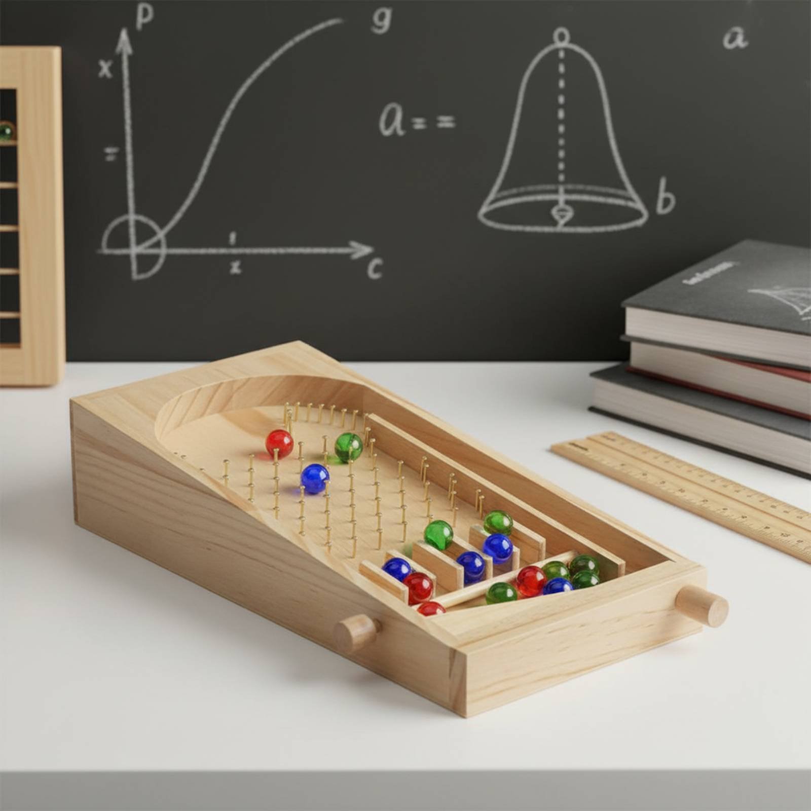 Wooden Pinball Decision Board  - Party Games Simple recension och pris