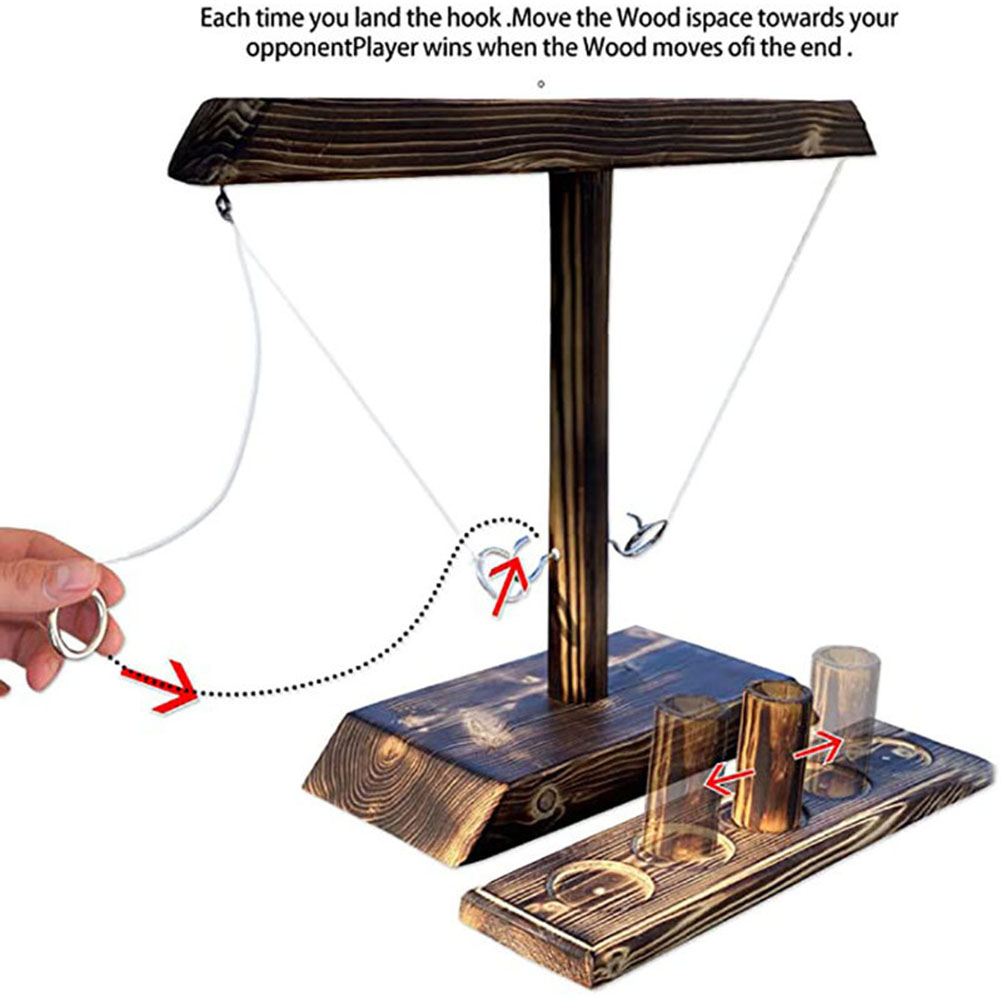 Ring Toss Games for Kids Adult - Party Games Adults Drinking recension och pris