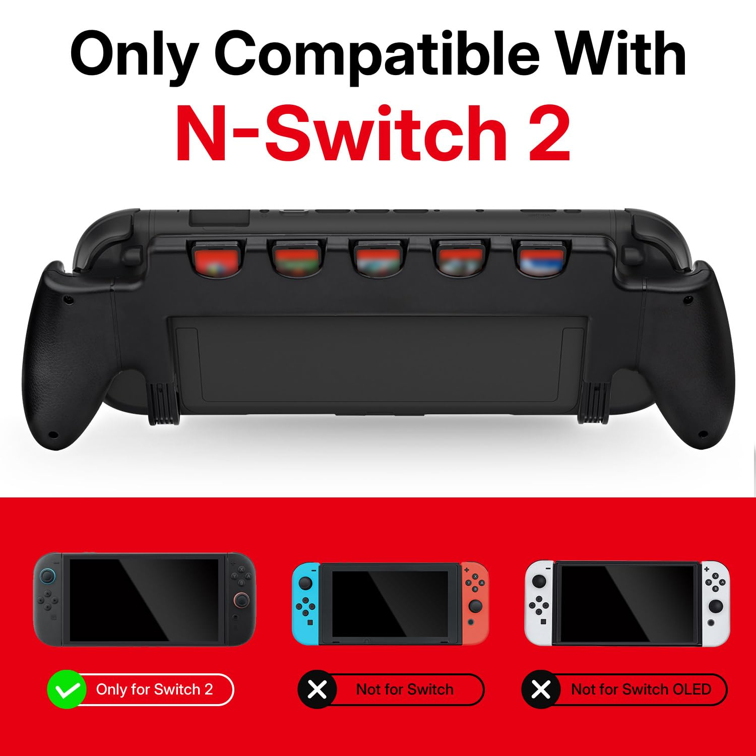 Hand Grip Case For Nintendo Sw - Party Games Nintendo recension och pris
