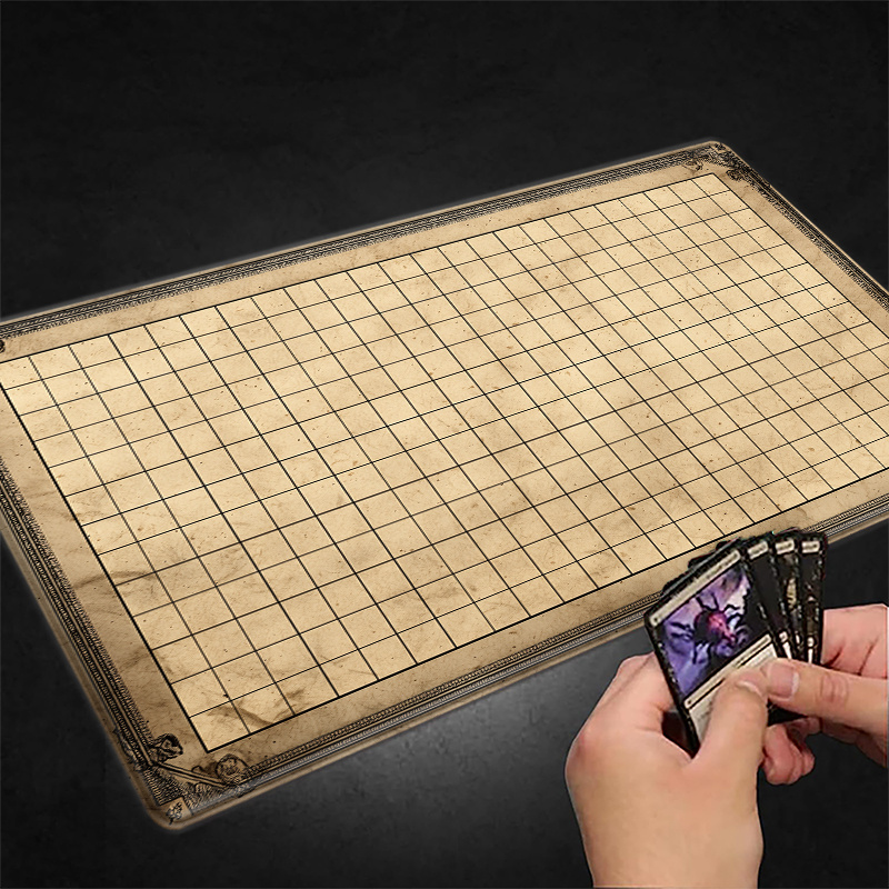Vintage Grid Tabletop Game Mat - Party Games Simple recension och pris