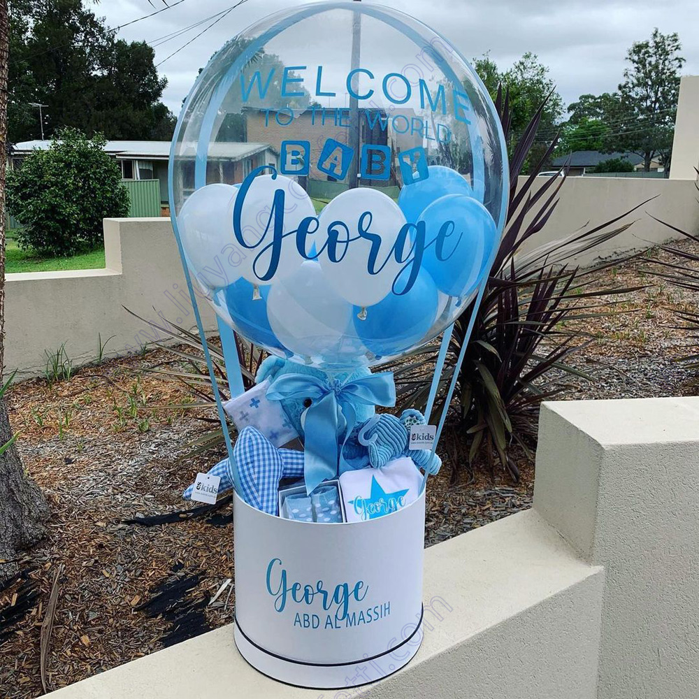 Gift Hamper Balloon Box Set Ba - Party Games Engagement recension och pris