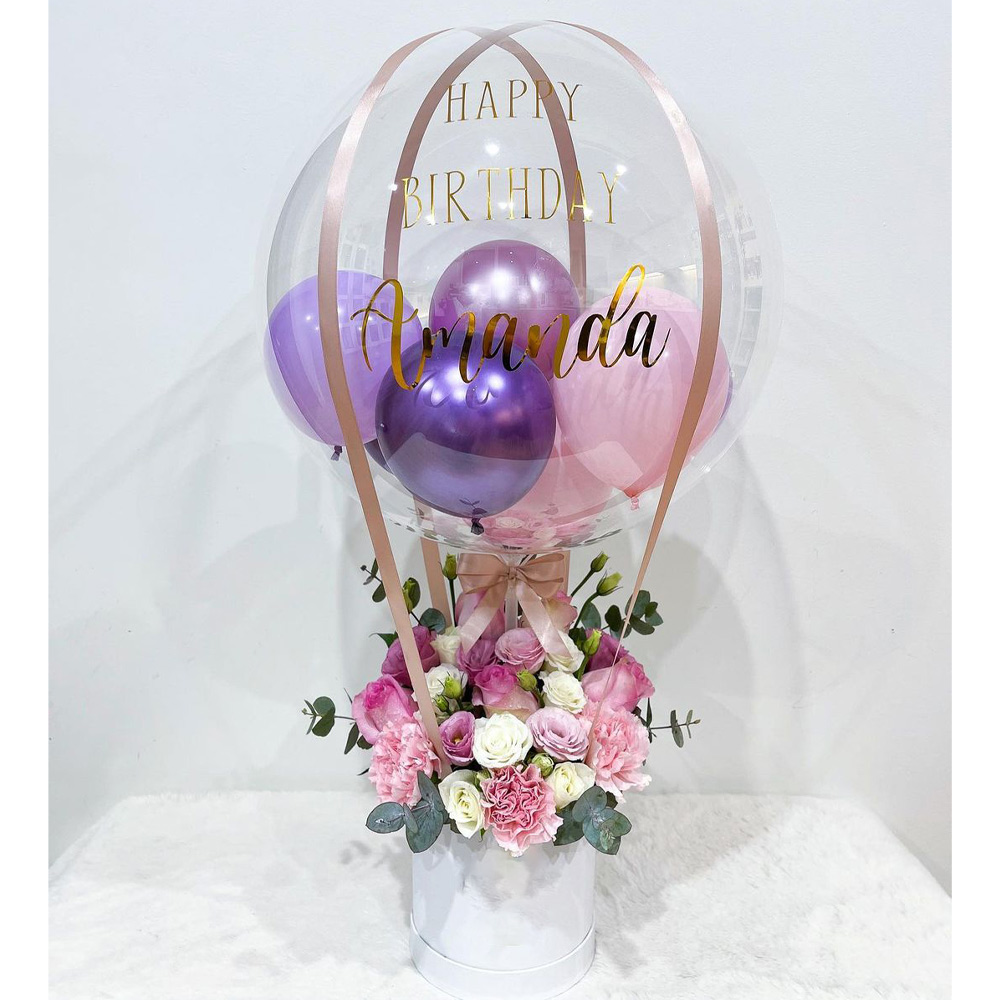 Gift Hamper Balloon Box Set Ba - Party Games Engagement recension och pris