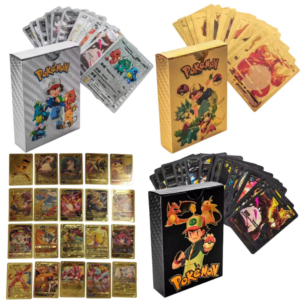 55PCS Pokémon Cards Vmax GX Go - Party Games Good recension och pris