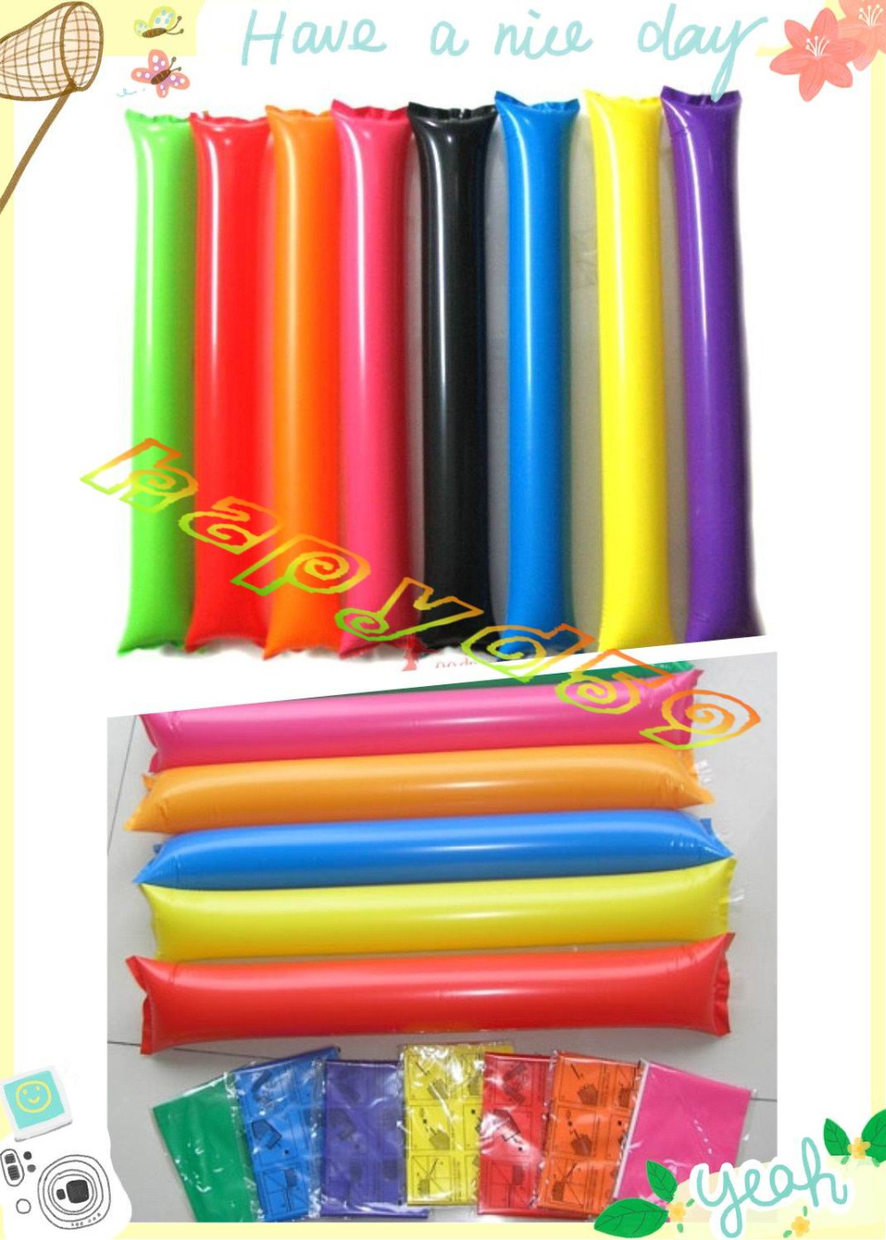 100pcs 60cm clapper ballon bea - Party Games Engagement recension och pris