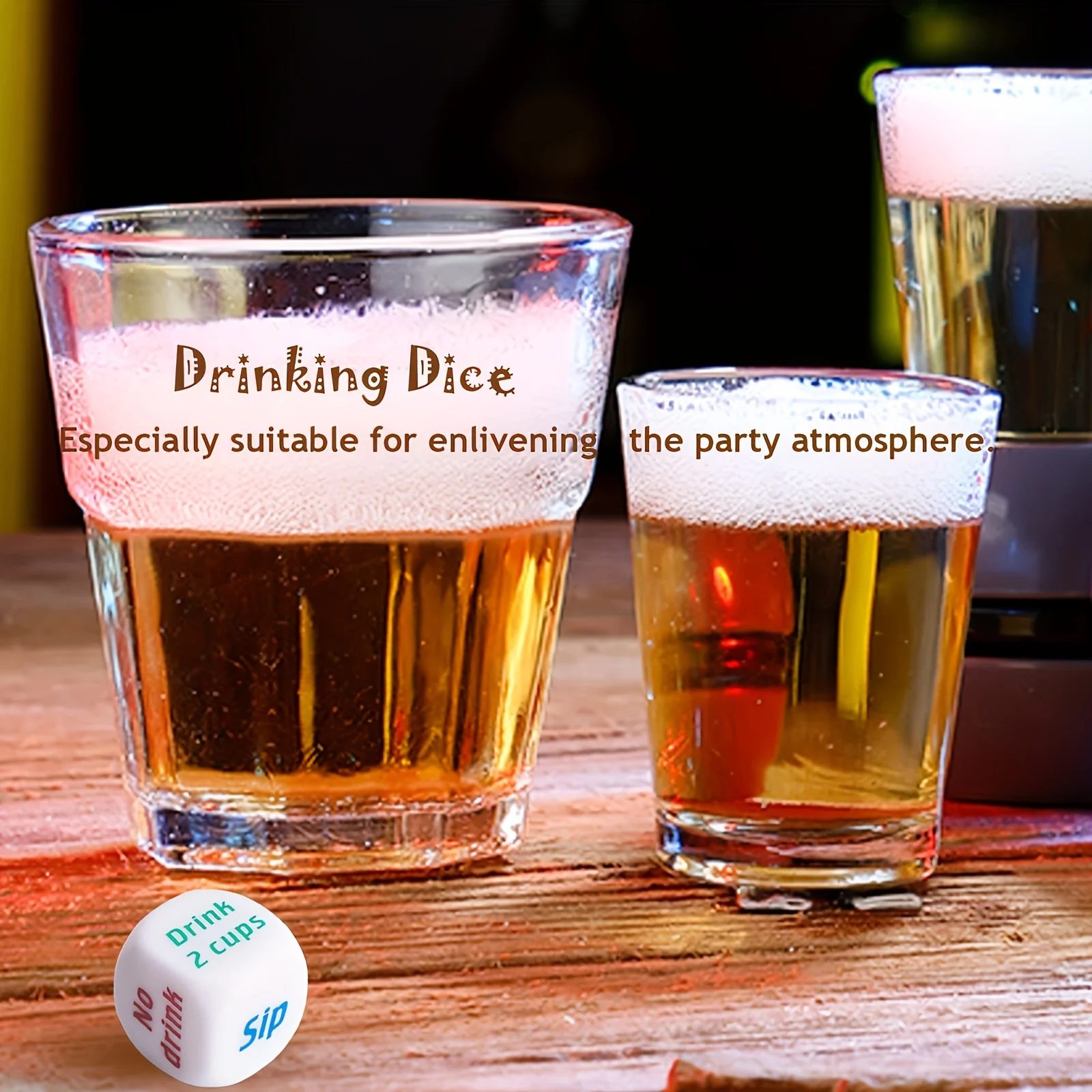 Adult Party Instruction Dice S - Party Games Adults Drinking recension och pris