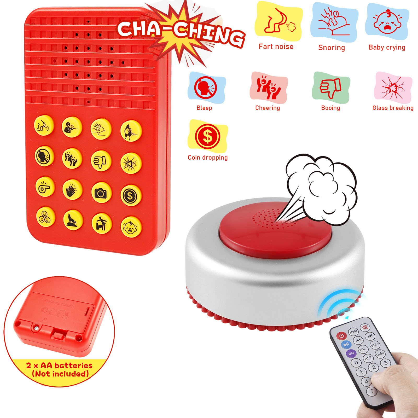 Funny Sound Effects Machine Re - Party Games Engagement recension och pris