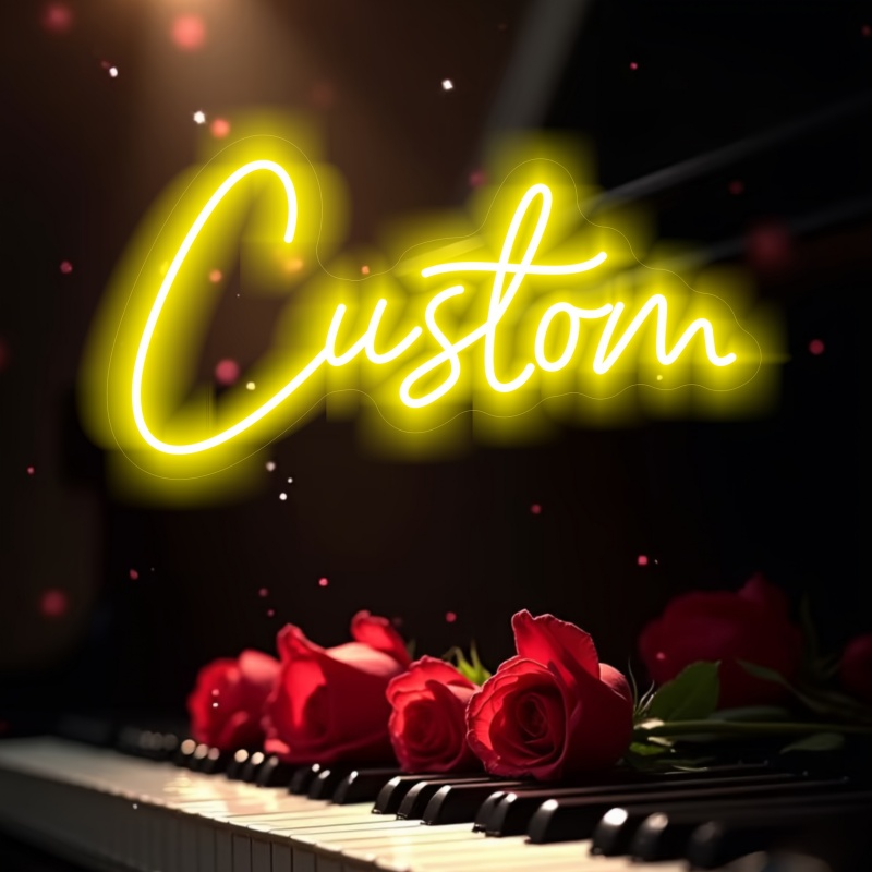 Custom neon sign, personalized - Party Games Engagement recension och pris