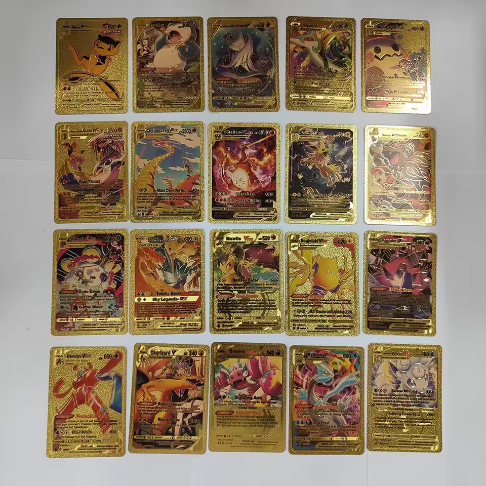 New 55PCS Pokémon Cards Vmax G - Party Games Good recension och pris
