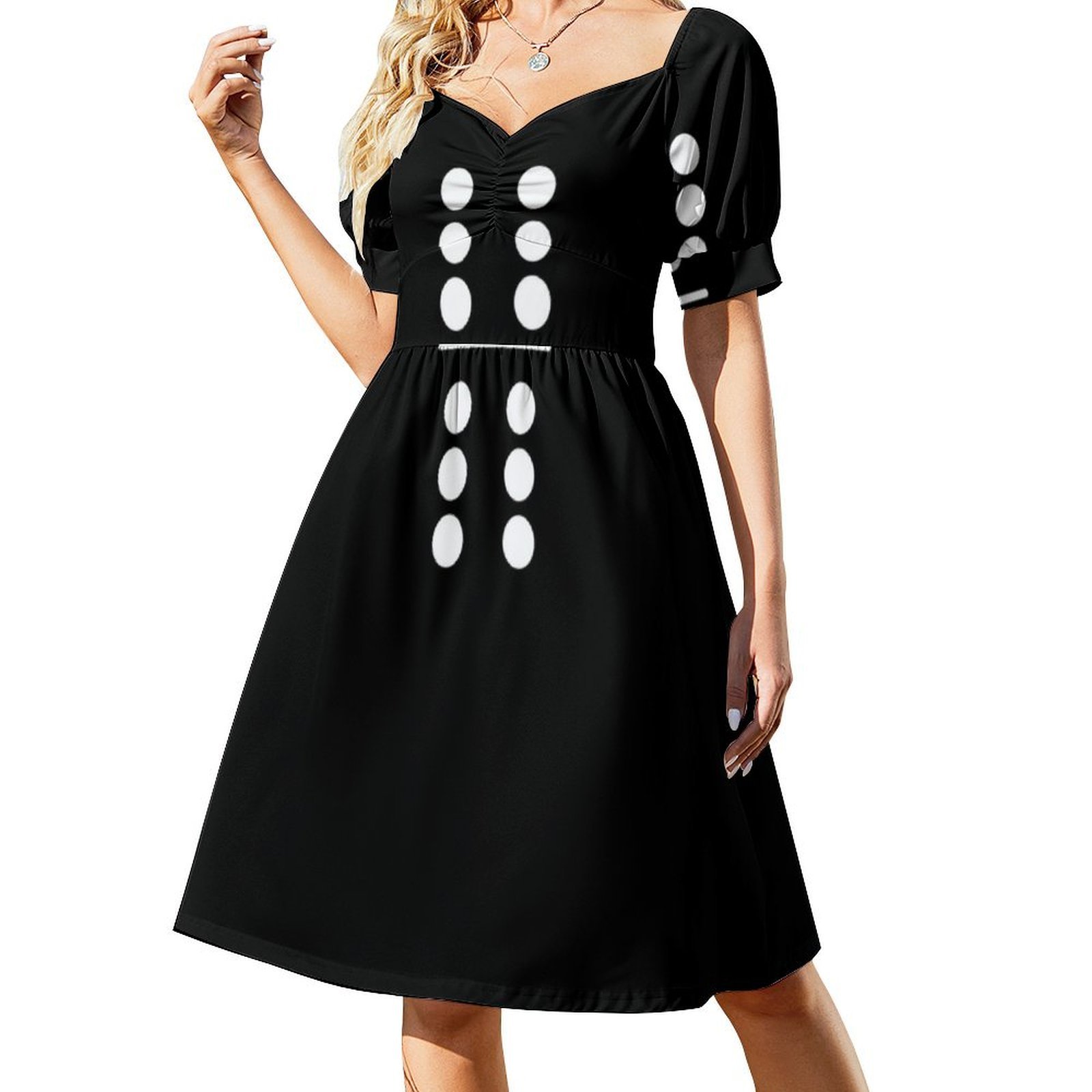 Domino Costume 6-6 Double Six  - Party Games Simple recension och pris