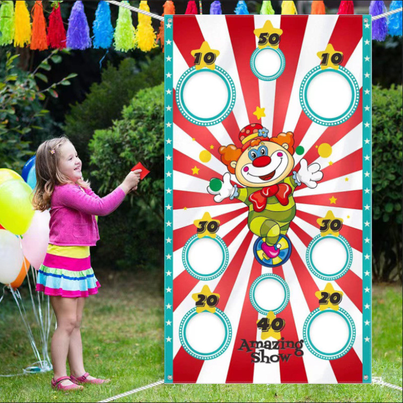 Fun Bean Bag Toys Game Banner  - Party Games Physical recension och pris