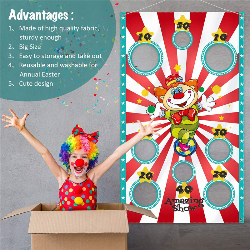 Fun Bean Bag Toys Game Banner  - Party Games Physical recension och pris