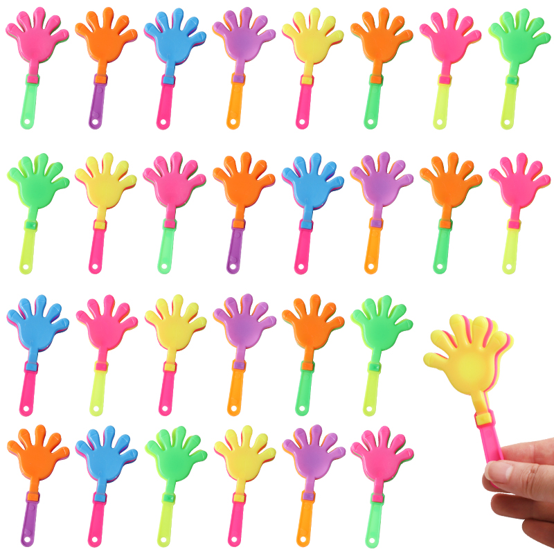 12/24Pcs Colorful Mini Hand Cl - Party Games Engagement recension och pris