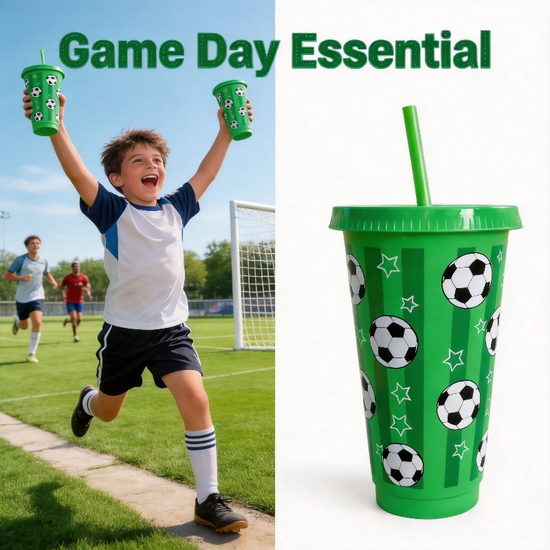 6/12Pcs 710ML Football Themed  - Party Games Adults Drinking recension och pris