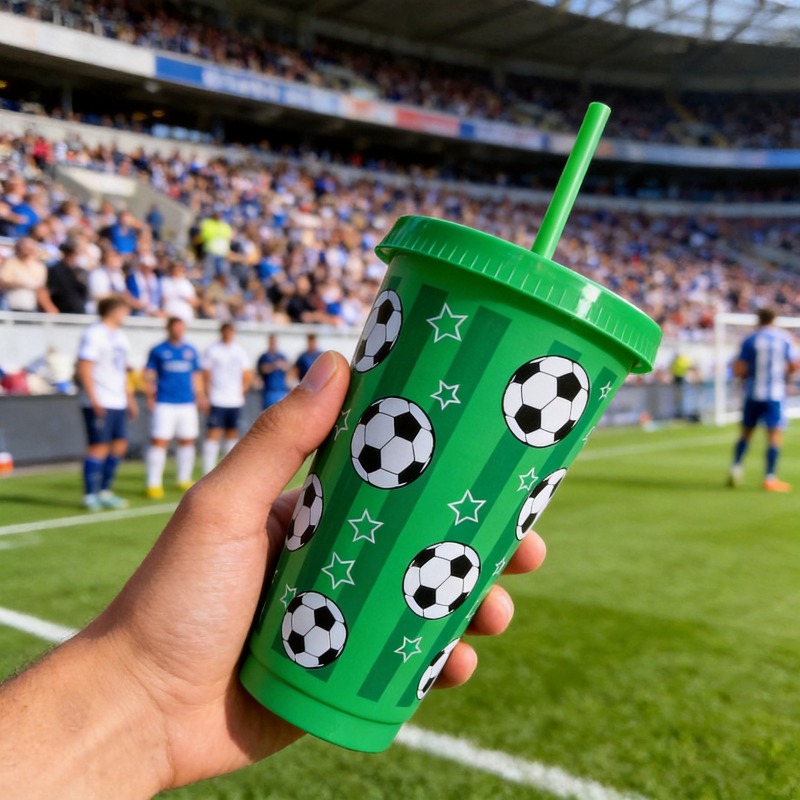6/12Pcs 710ML Football Themed  - Party Games Adults Drinking recension och pris