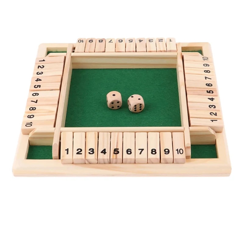 Deluxe Four Sided 10 Numbers S - Party Games Adults Drinking recension och pris