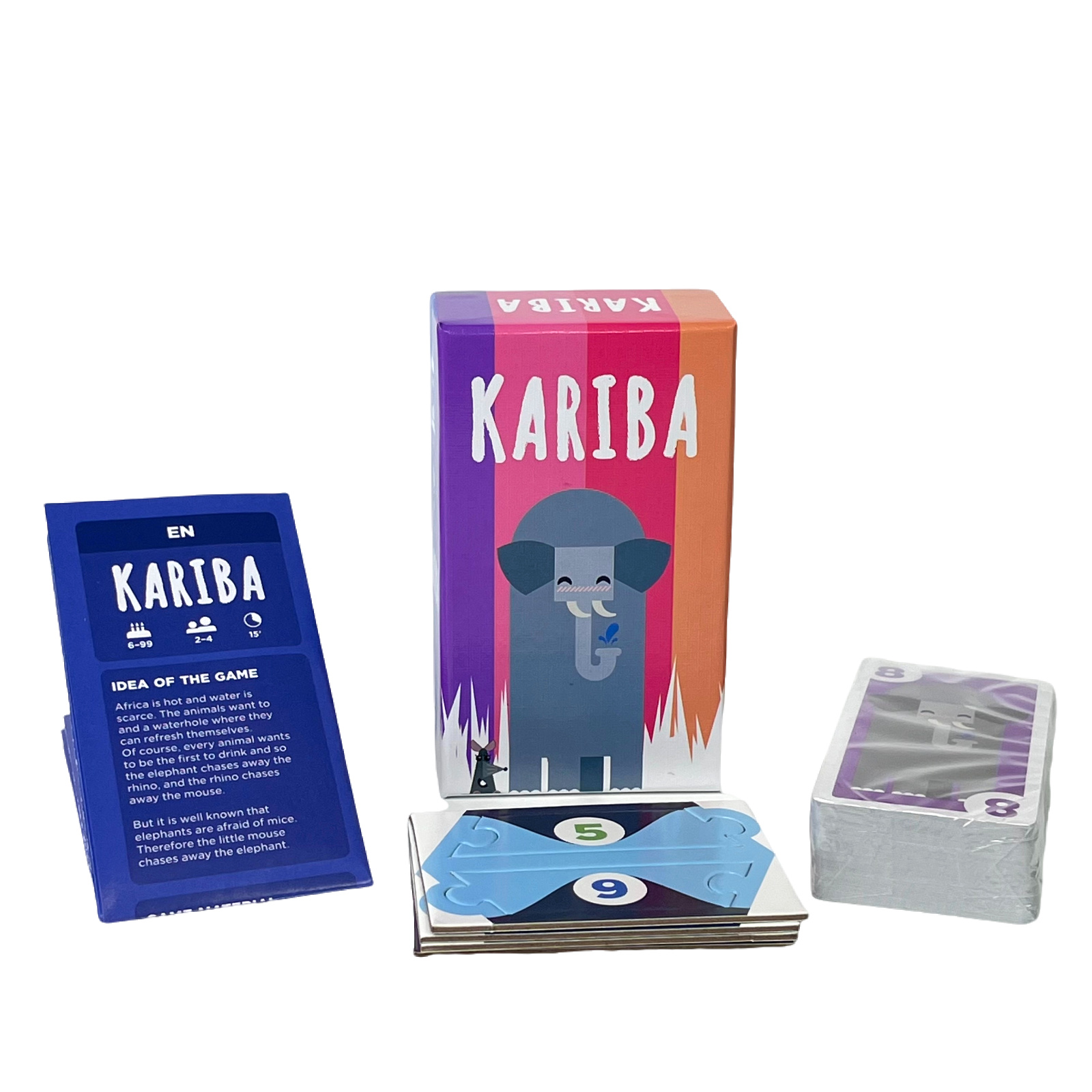 Board Game KARIBA: Portable Sm - Party Games Simple recension och pris