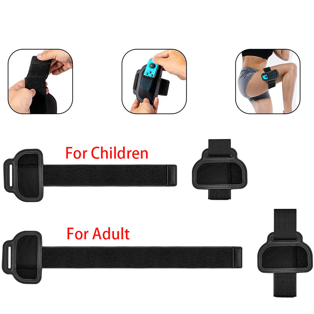 Adjustable Elastic Strap Leg S - Party Games Nintendo recension och pris