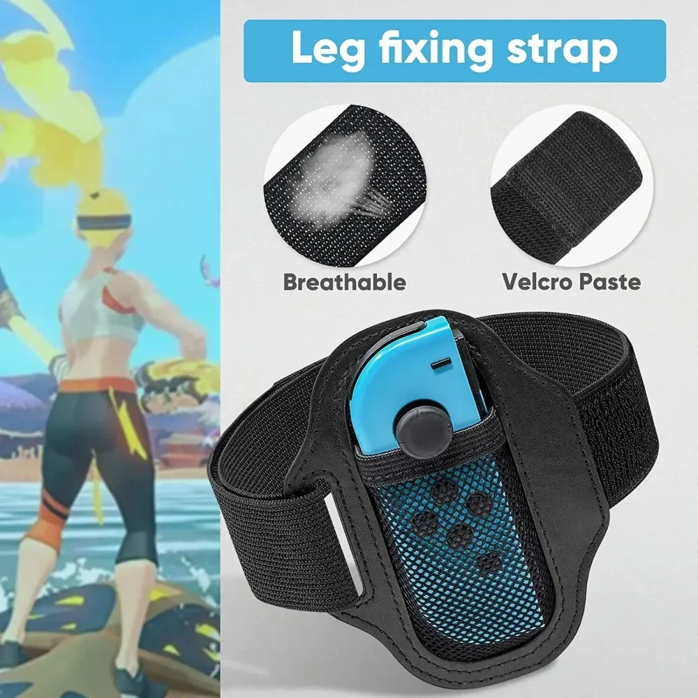 Adjustable Elastic Strap Leg S - Party Games Nintendo recension och pris