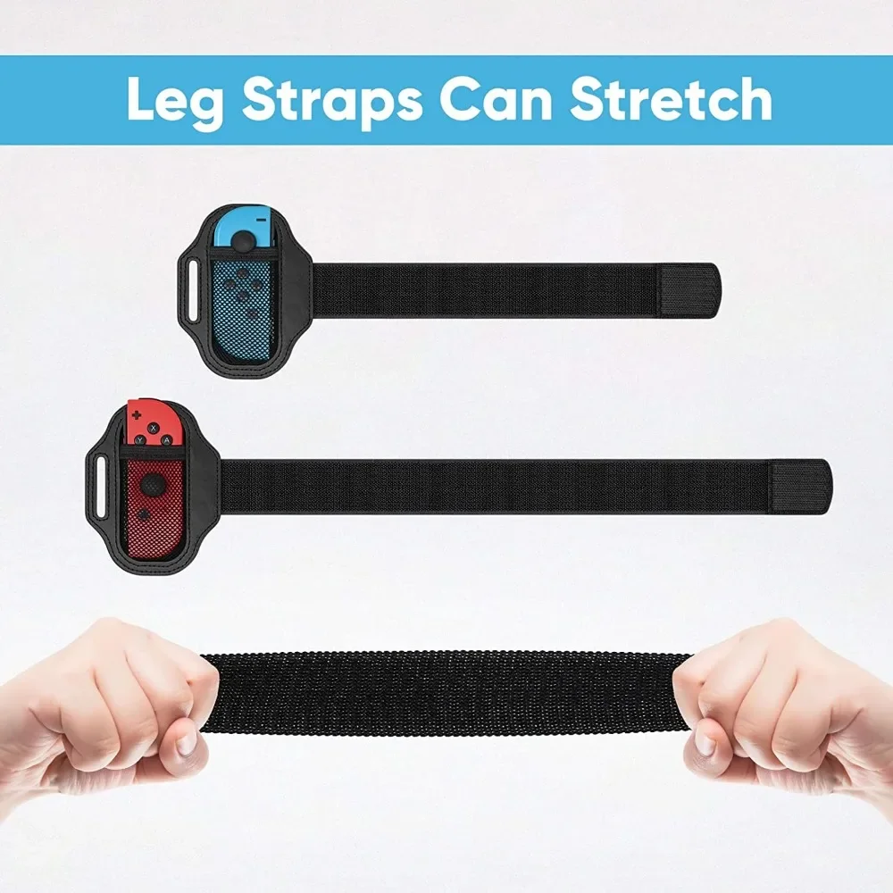Adjustable Elastic Strap Leg S - Party Games Nintendo recension och pris
